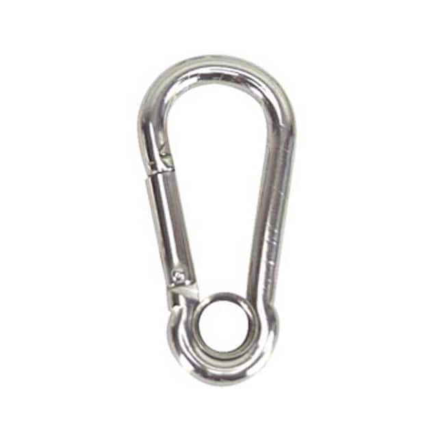 S-1114 11/16" EYE CARABINER SNAP, STAIN