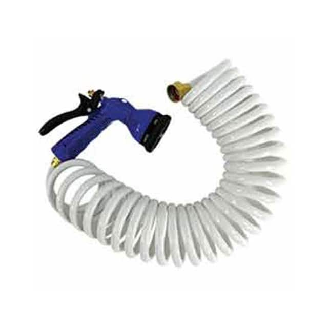 P-0441 25' COILED HOSE W/NOZZLE & 3/4"