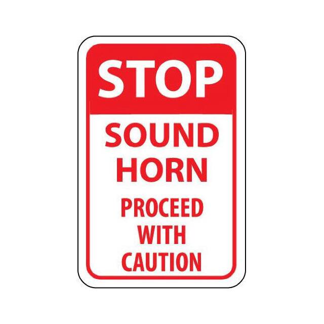 TM70G NMC TRAFFIC SIGN, STOP SOUND HOR