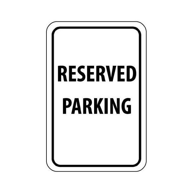 TM5G NMC TRAFFIC SIGN, RESERVED PARKI