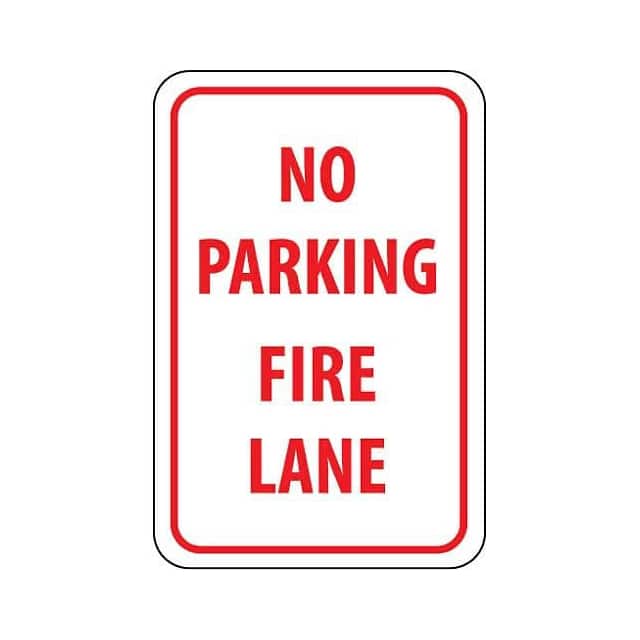 TM3G NMC TRAFFIC SIGN, NO PARKING FIR