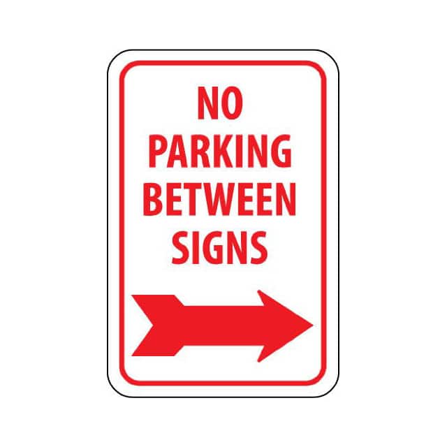 TM30G NMC TRAFFIC SIGN, NO PARKING BET