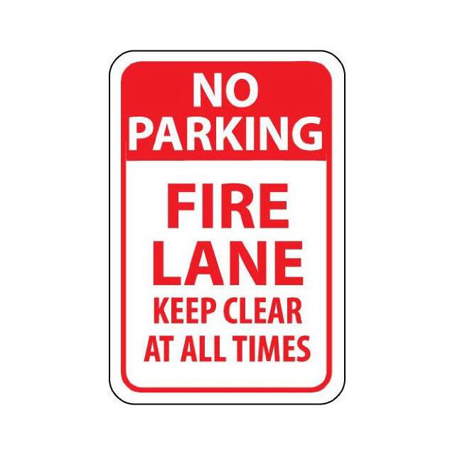 TM47G NMC TRAFFIC SIGN, NO PARKING FIR