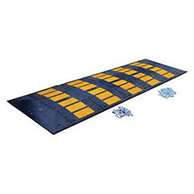 RSH-120-36-C 5-10 MPH RUBBER SPEED HUMP W/CON