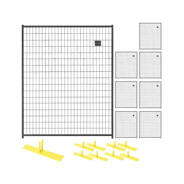 RF 1010 WWP 8 PANEL TEMPORARY SECURITY FENCE