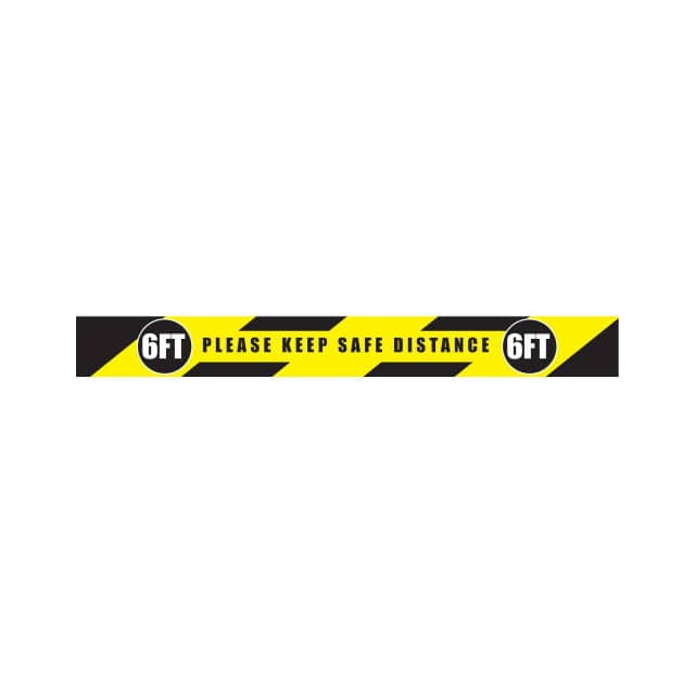 DSV-STRIP 108-SD-A 3X36" PLEASE KEEP SAFE DISTANCE