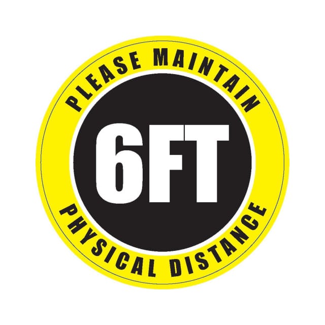 DSV-SIGN 144-SD-D 12'' ROUND PLEASE MAINTAIN PHYSI