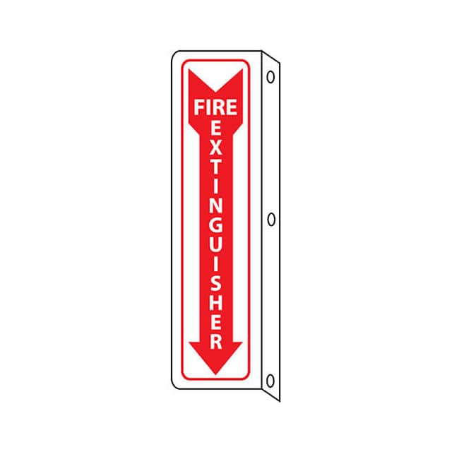 M23FR NMC FIRE FLANGE SIGN, FIRE EXTIN