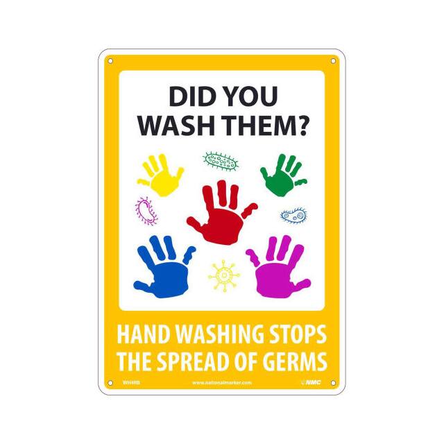 WH4RB 10X14" DID YOU WASH THEM? SIGN,