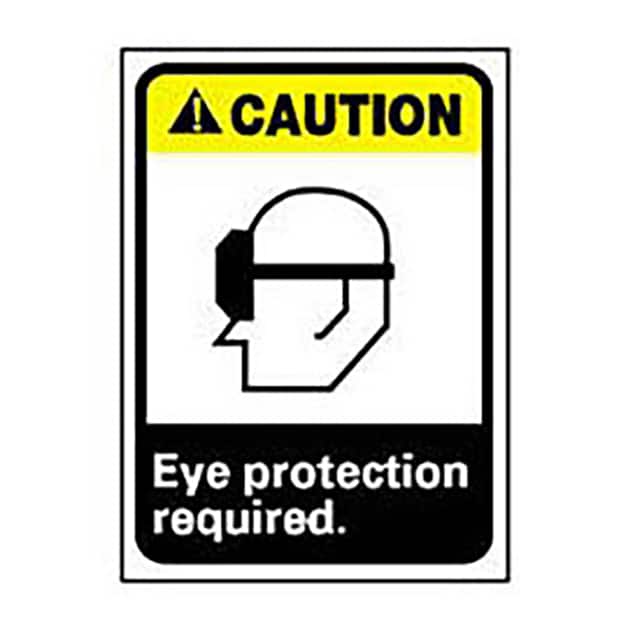 CGA10R NMC GRAPHIC SIGNS, CAUTION EYE P