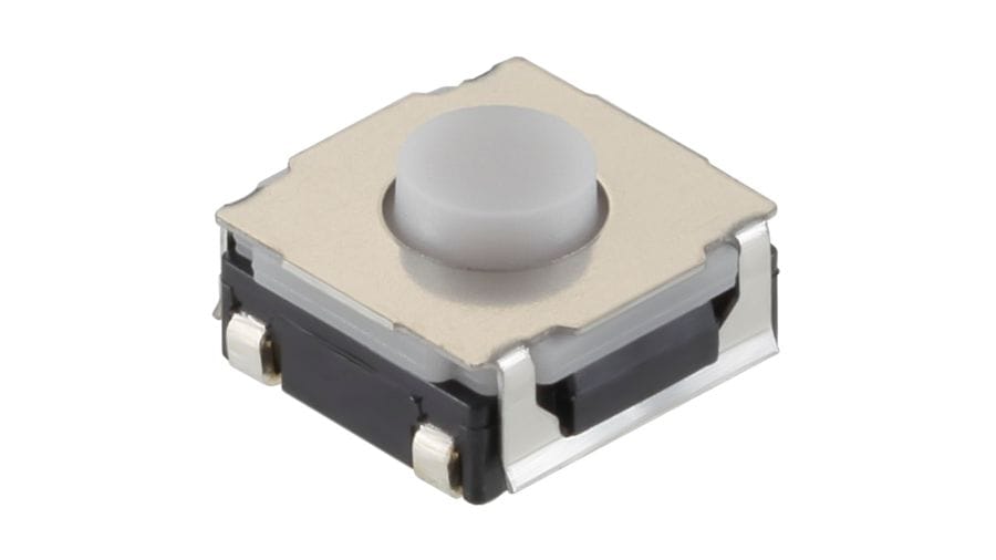 SKRAAKE010 The Alps Alpine SKRAAKE010 is a surface mount TACT Switch designed for general electronic equipment. It features tactile feedback and a compact 6.2mm square footprint.