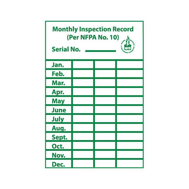 ML1 NMC MONTHLY INSPECTION RECORD LA