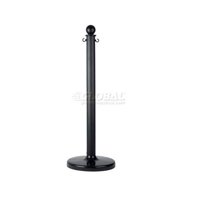 B549195 PLASTIC STANCHION, W/ C-HOOKS