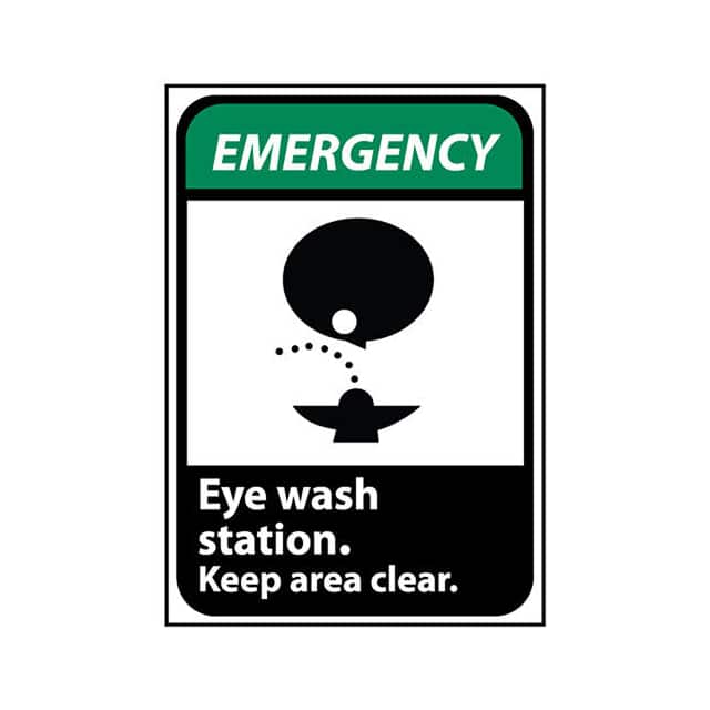 EGA4P NMC EMERGENCY SIGN 10X7 VINYL, E
