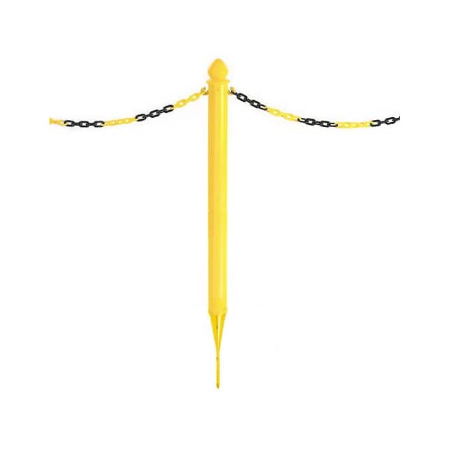 822003Y NON-REFLECTIVE POST W/GROUND STA