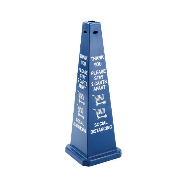 03-600-75B LAMBA CONE, 36"H, "THANK YOU PLE