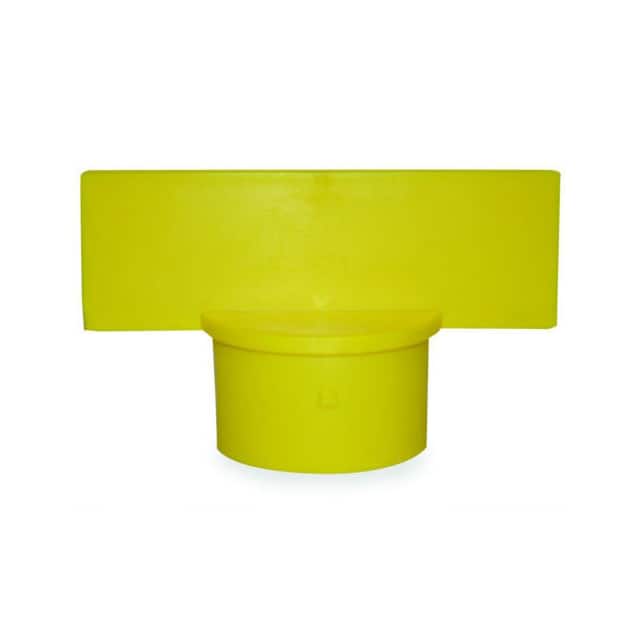 HDSAY 5-1/2"W WARNING POST SIGN ADAPTE