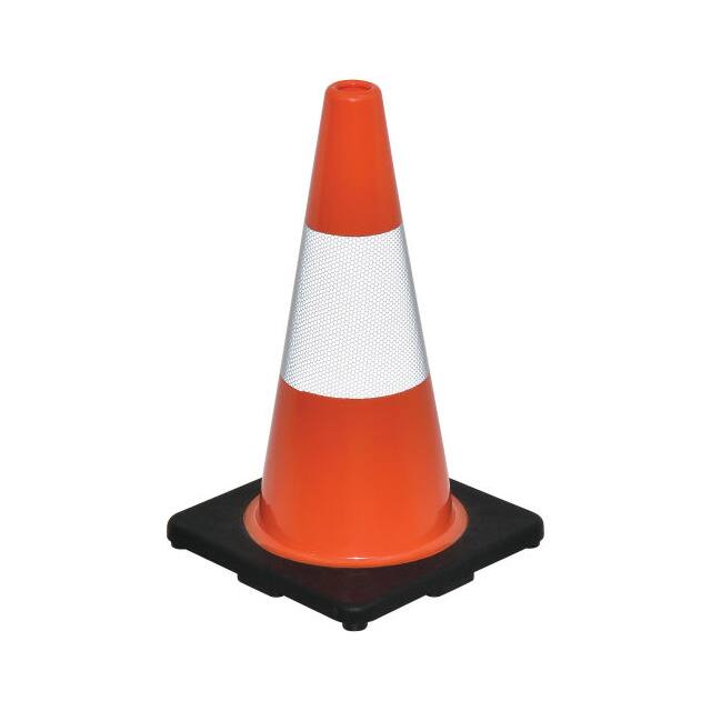 RC450SP-AB 18" REFLECTIVE TRAFFIC CONE, BLA