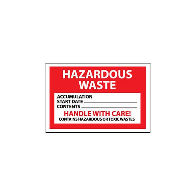 HW19 NMC HAZARDOUS WASTE VINYL LABELS