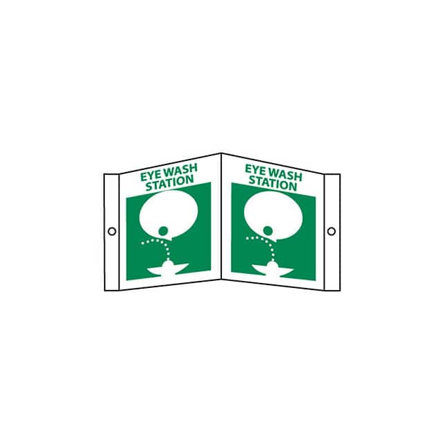VS7W NMC FACILITY VISI SIGN, EYE WASH