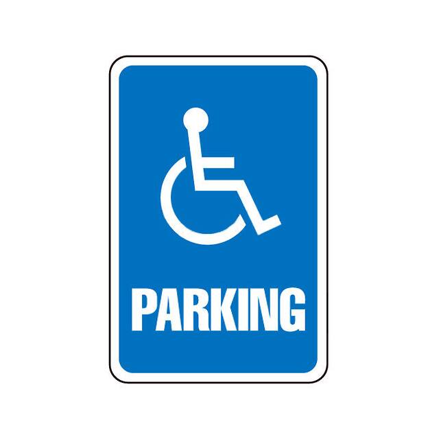 649151 PARKING SIGN, HANDICAP SYMBOL, A