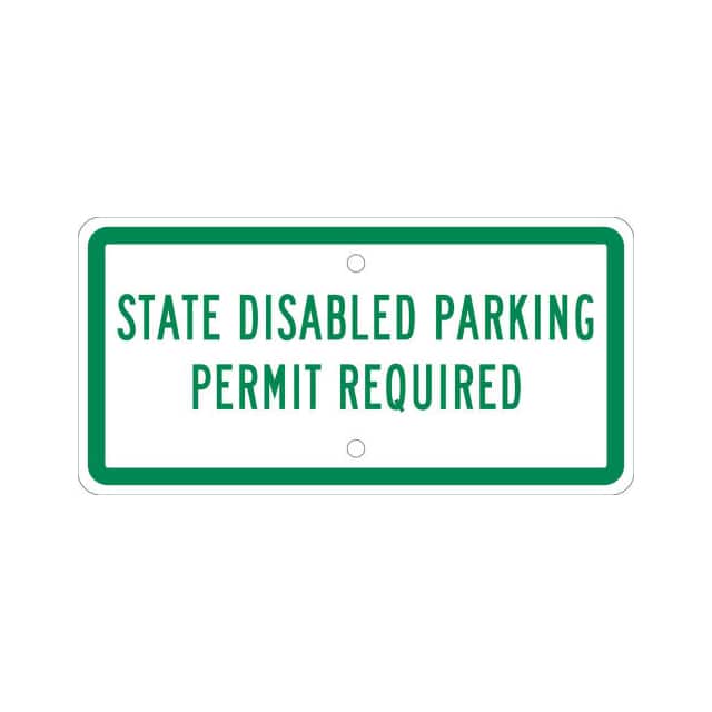 TMAS17H NMC TRAFFIC SIGN, STATE DISABLED
