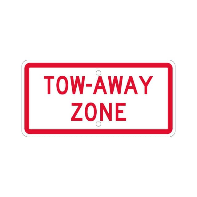 TMA55H TRAFFIC SIGN, TOW-AWAY ZONE, 6X1