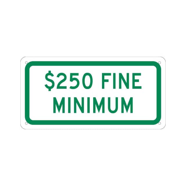 TMAS16G NMC TRAFFIC SIGN, PARKING $250 F