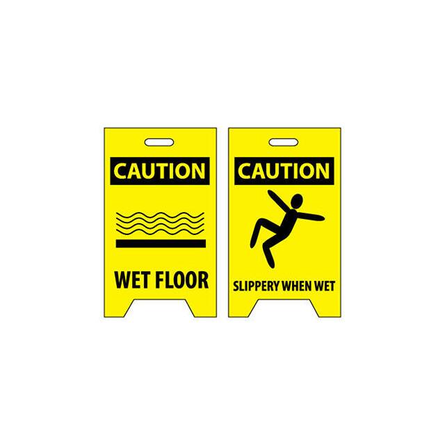 FS1 NMC FLOOR SIGN, CAUTION WET FLOO