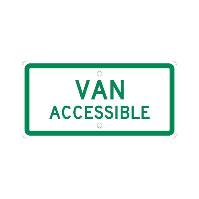 TMAS11H NMC TRAFFIC SIGN, VAN ACCESSIBLE