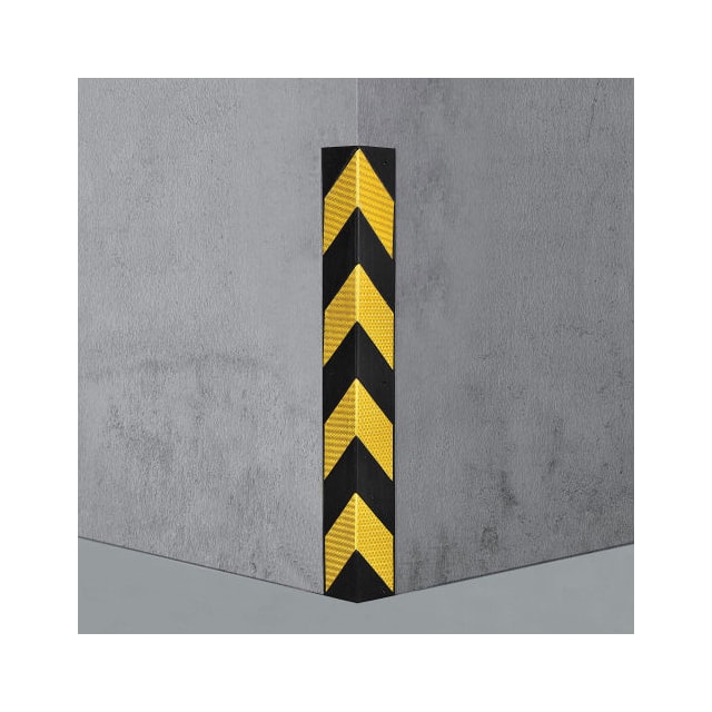 708113 31"L RUBBER CORNER GUARD 90, MED