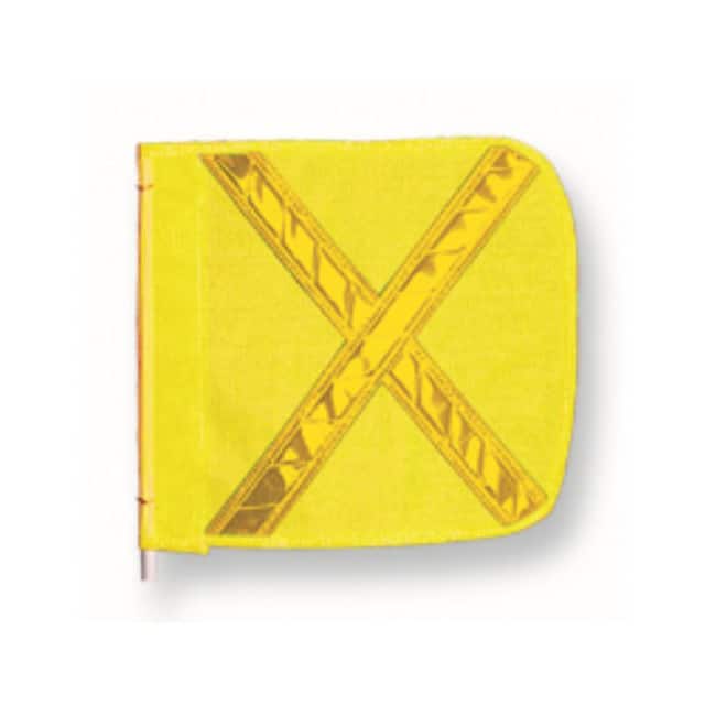 FS8025-Y CHECKERS HEAVY DUTY FLAG, 12"X11