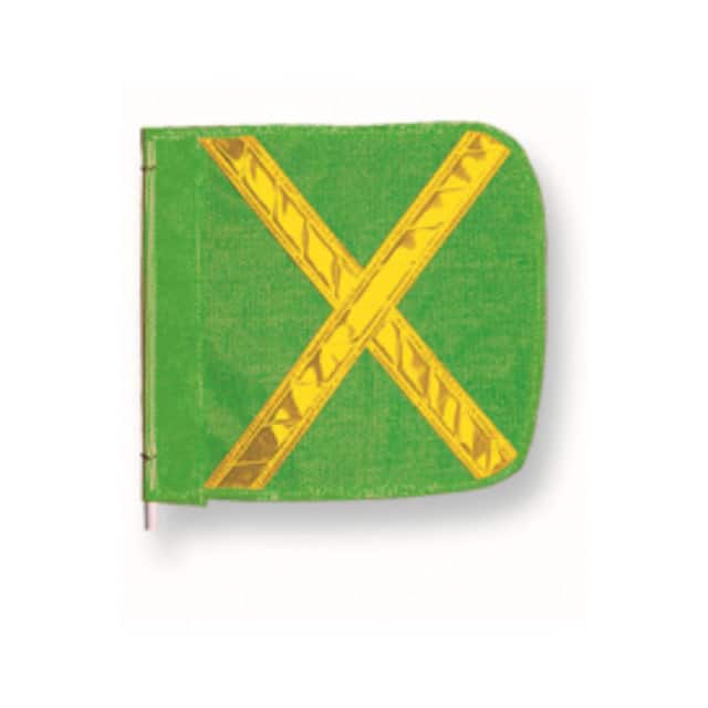 FS8025-G CHECKERS HEAVY DUTY FLAG, 12"X11