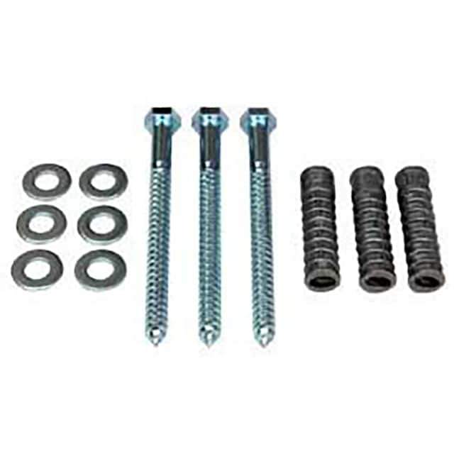 CS-33-KIT-3 CAR STOP CONCRETE HARDWARE KIT