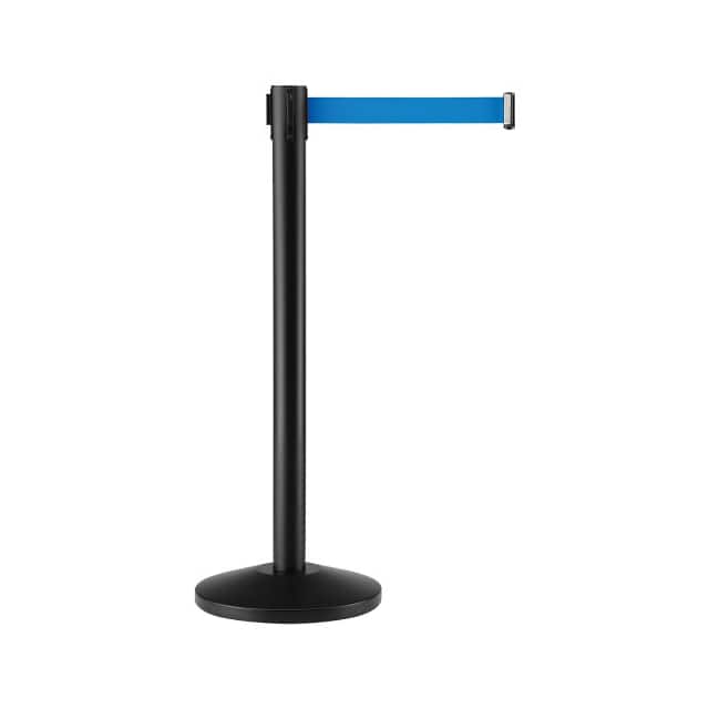 EK7100LG-M-blue CROWD CONTROL STANCHION W/7-1/2'