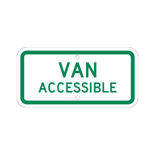 TMAS11J NMC TRAFFIC SIGN, VAN ACCESSIBLE