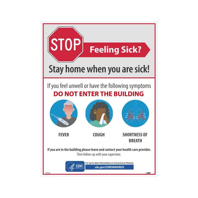 PST142 18X24" STAY HOME WHEN YOU ARE SI