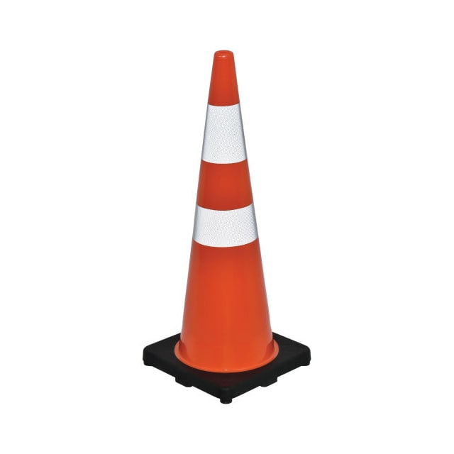 RC900SP-AB 36" REFLECTIVE TRAFFIC CONE, BLA