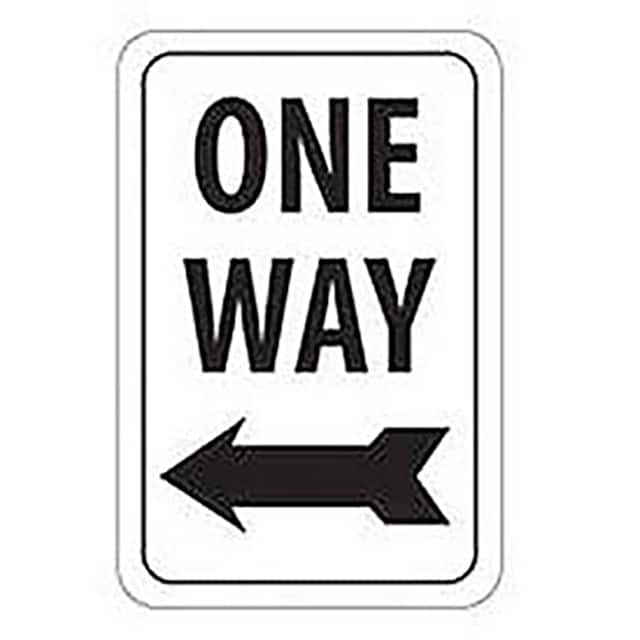 TM22J NMC REFLECTIVE ALUMINUM SIGN, ON