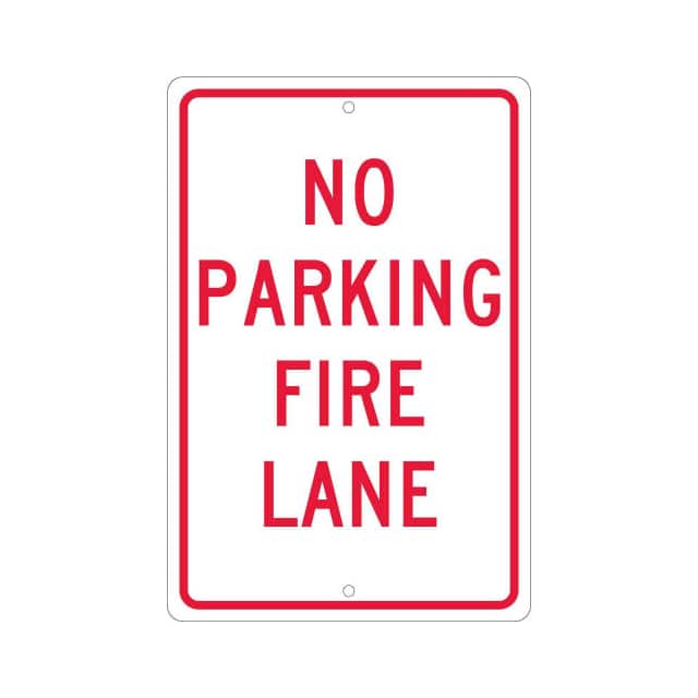 TM3H NMC ALUMINUM SIGN, NO PARKING FI