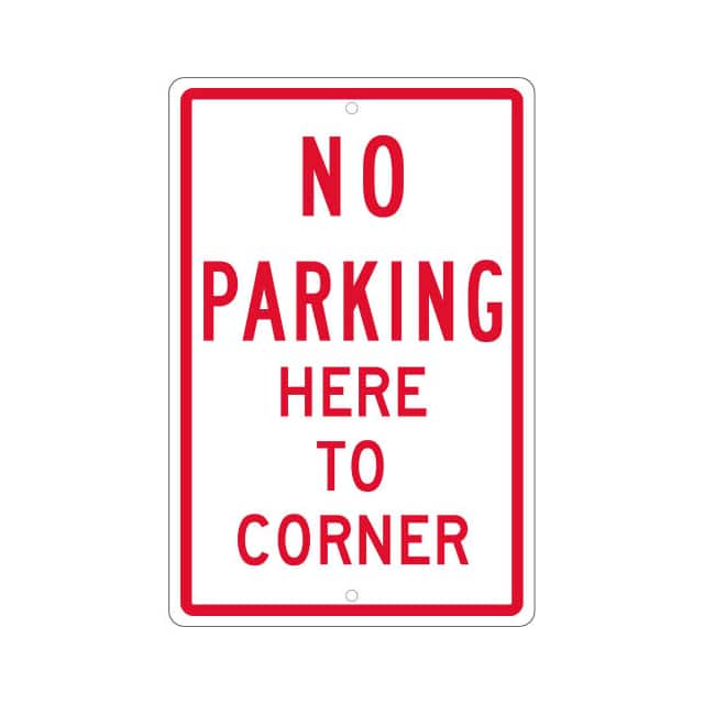 TM99H NMC TRAFFIC SIGN, NO PARKING HER
