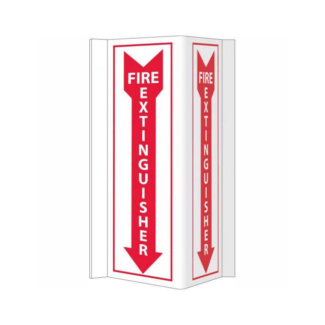 VS42W NMC FIRE VISI SIGN, FIRE EXTINGU