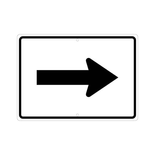TM503J NMC TRAFFIC SIGN, AUXILIARY ARRO