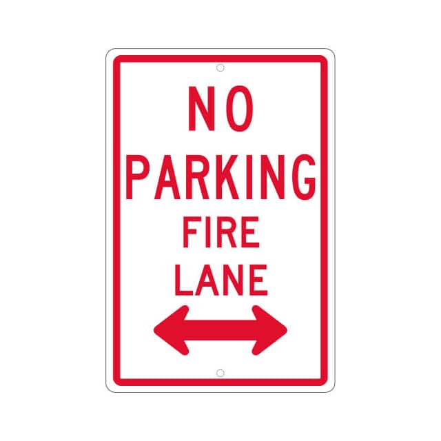 TM620H NMC TRAFFIC SIGN, NO PARKING FIR