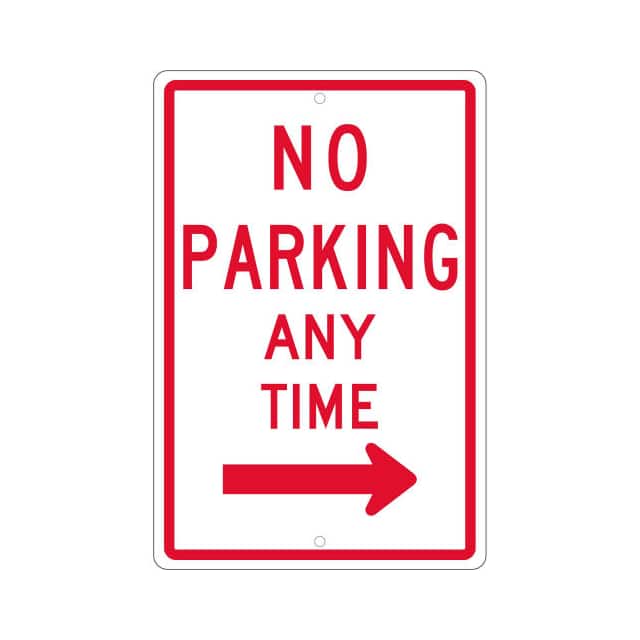 TM15H NMC TRAFFIC SIGN, NO PARKING ANY