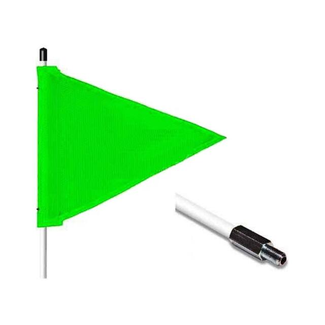 FS5-T-G CHECKERS 5' HEX BASE WARNING WHI