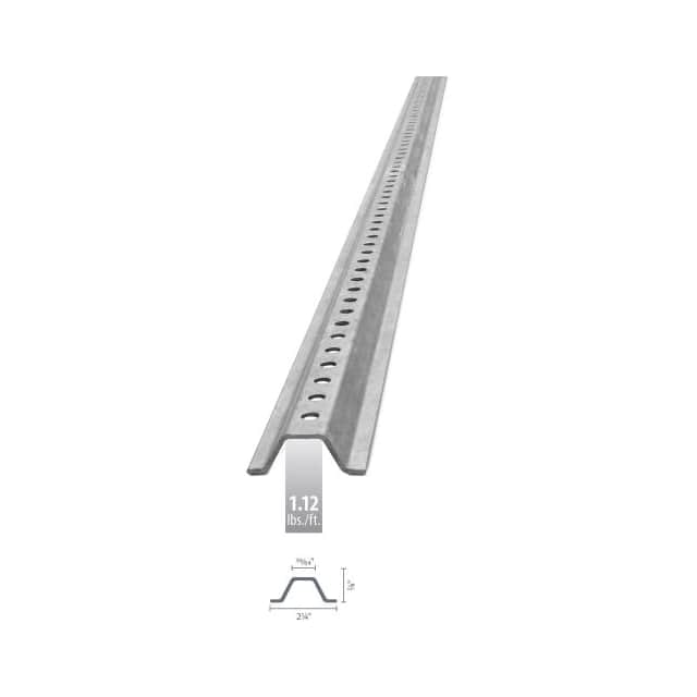 100619 U-CHANNEL SIGN POST, 8'L, POST,