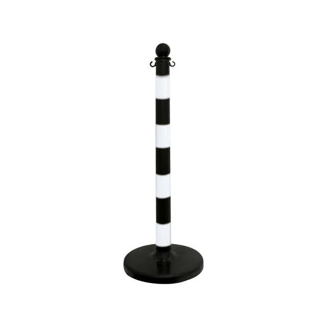 96420 STRIPED POLE, 40"H, W/BALL TOP &