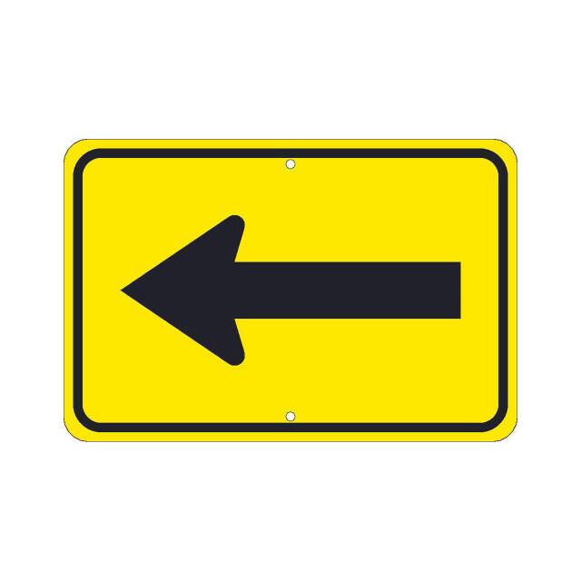 TM249K NMC TRAFFIC SIGN, LARGE ARROW ON