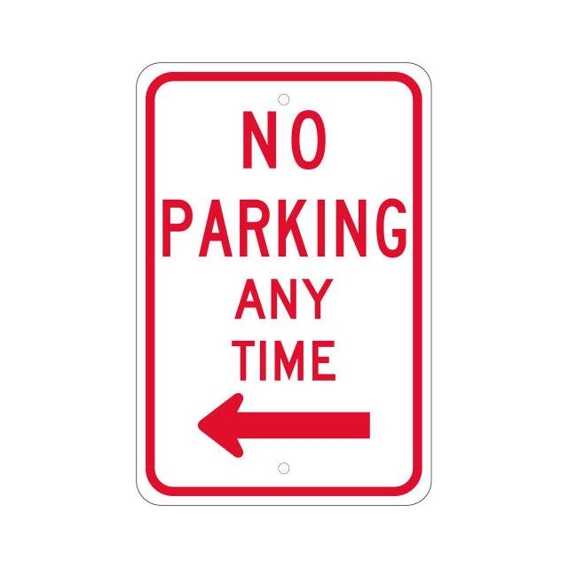 TM015K NMC TRAFFIC SIGN, NO PARKING ANY